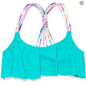 Victoria Secret PINK flounce bikini top